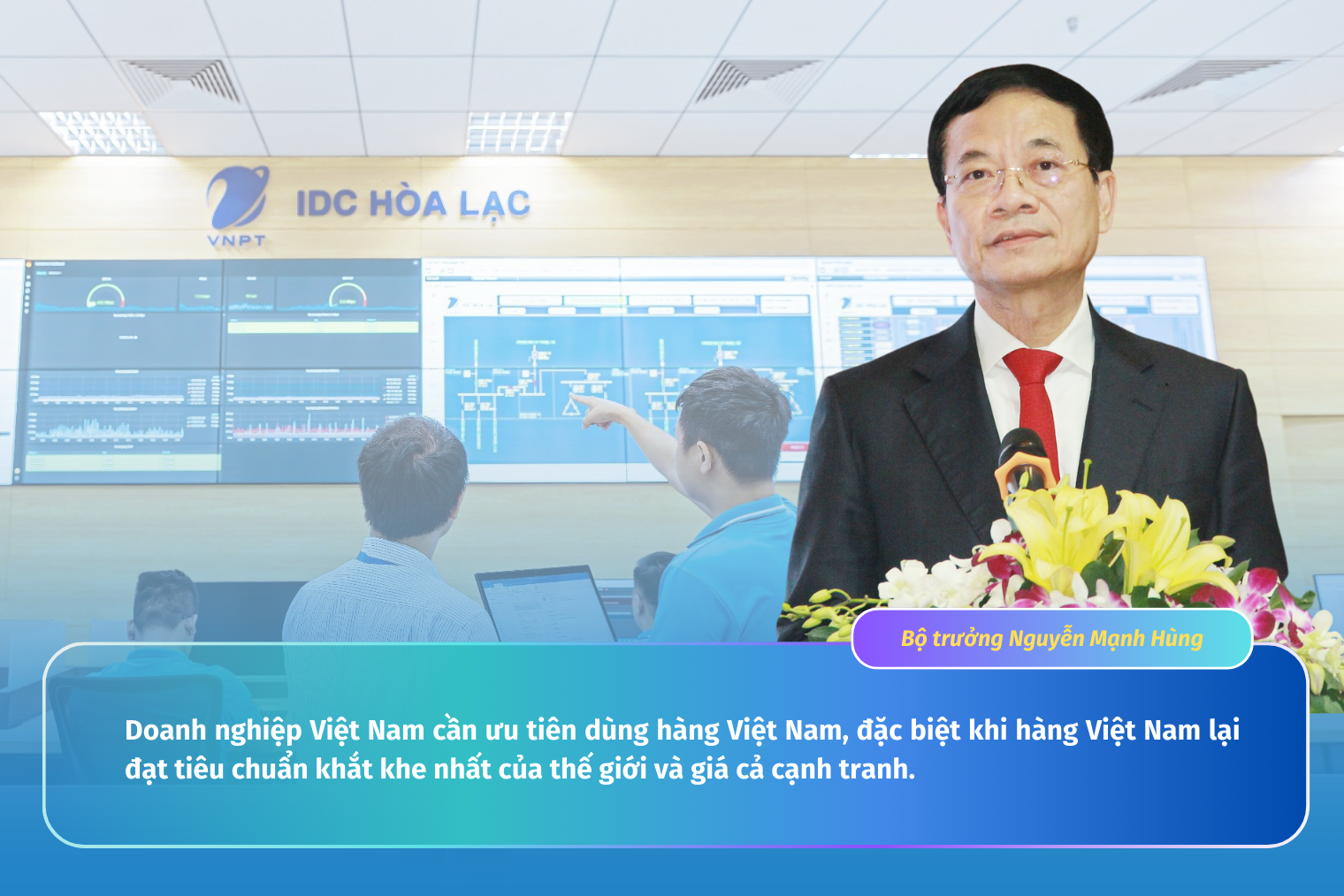 Phát biểu Khai mạc của Bộ trưởng Nguyễn Mạnh Hùng tại Lễ khánh thành Data Center của VNPT tại Hoà Lạc- Ảnh 3.