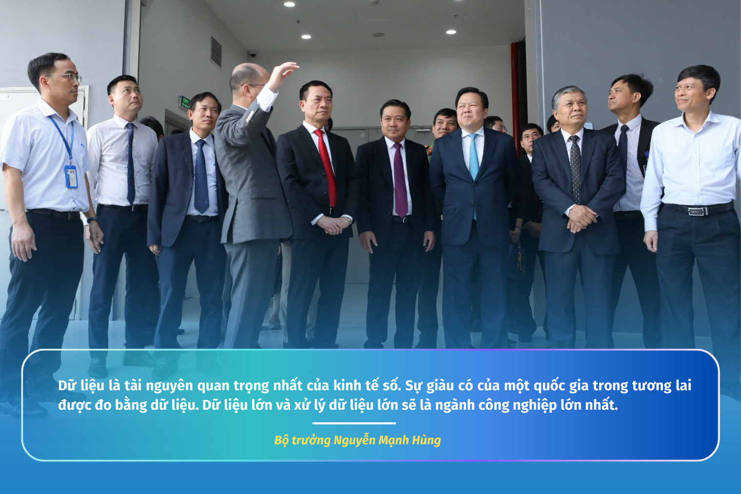 Phát biểu Khai mạc của Bộ trưởng Nguyễn Mạnh Hùng tại Lễ khánh thành Data Center của VNPT tại Hoà Lạc- Ảnh 4.