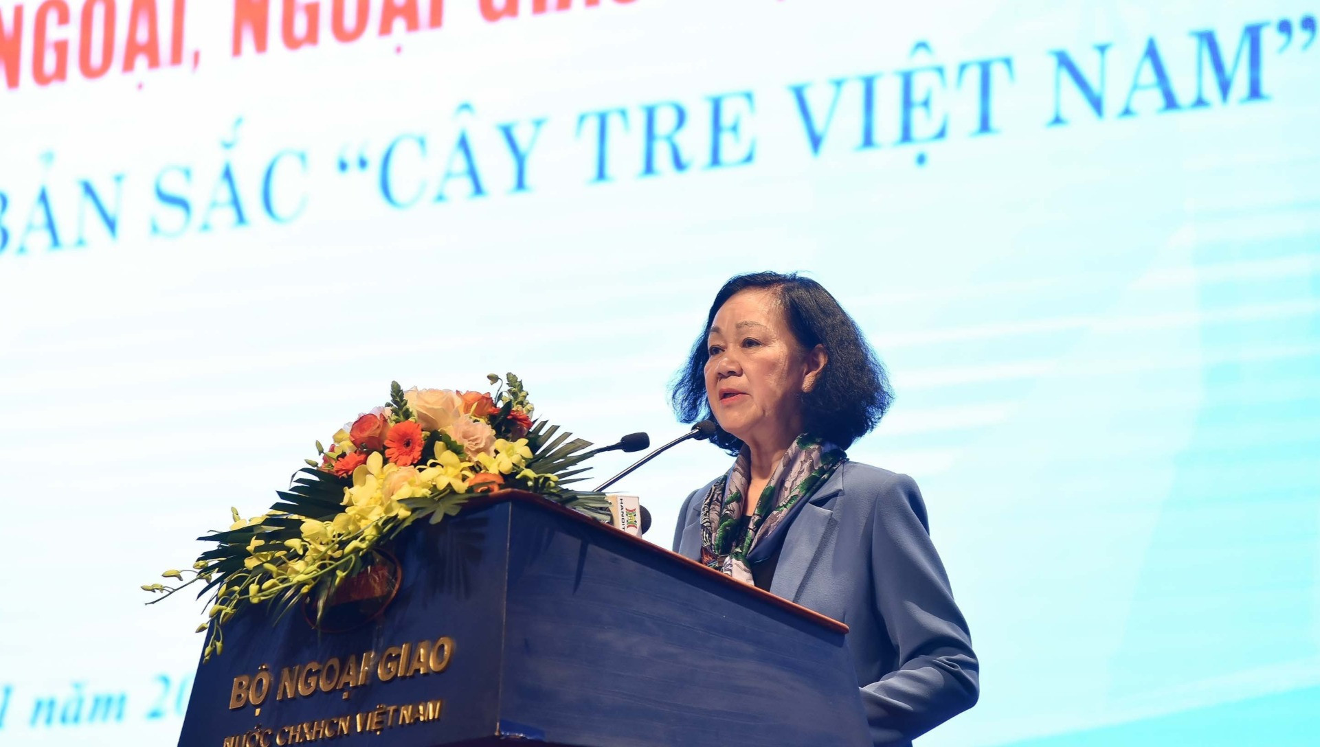 Ra mắt sách của Tổng Bí thư về đối ngoại, ngoại giao Việt Nam- Ảnh 1.