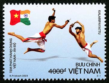Phát hành đặc biệt bộ tem bưu chính "Tem phát hành chung Việt Nam - Ấn Độ"- Ảnh 3.