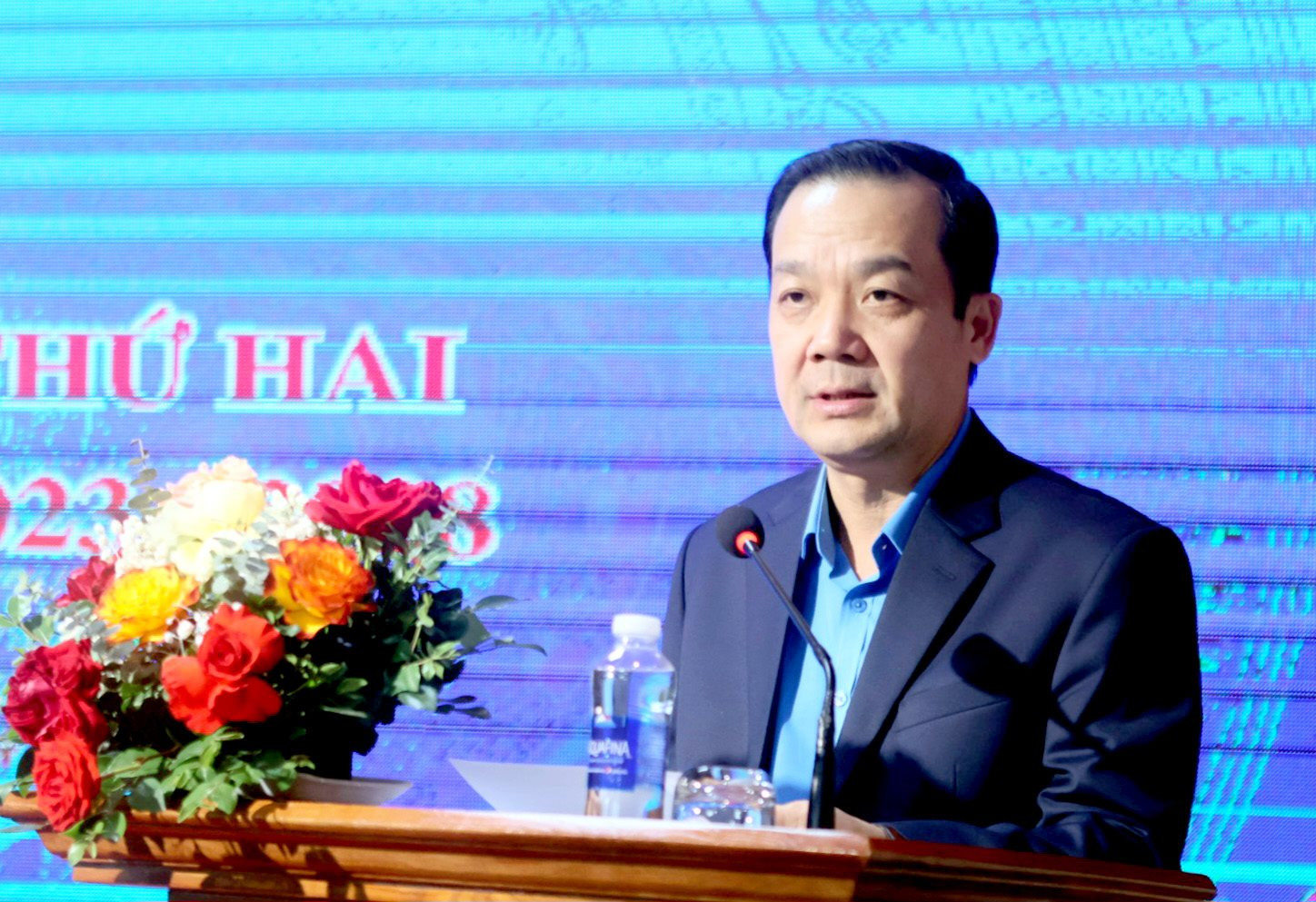 Công đoàn TT&TT Việt Nam tổ chức Hội nghị lần thứ hai Ban chấp hành khoá XVI, nhiệm kỳ 2023 - 2028- Ảnh 1.