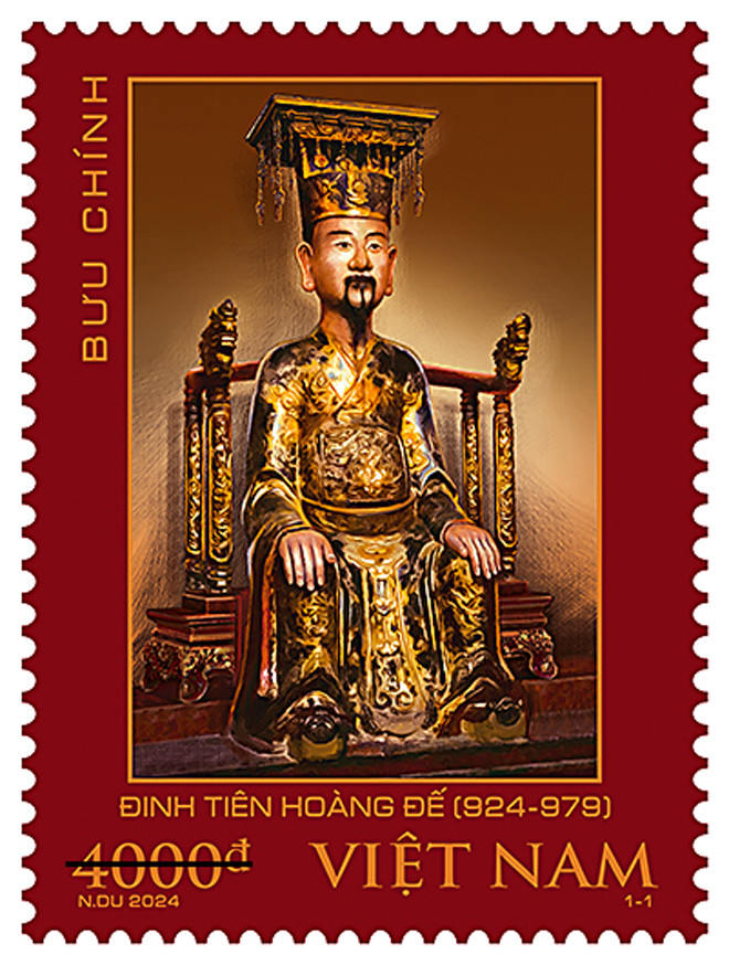 Stamp celebrating 1,100th birth anniversary of Emperor Đinh Tiên Hoàng released- Ảnh 1.