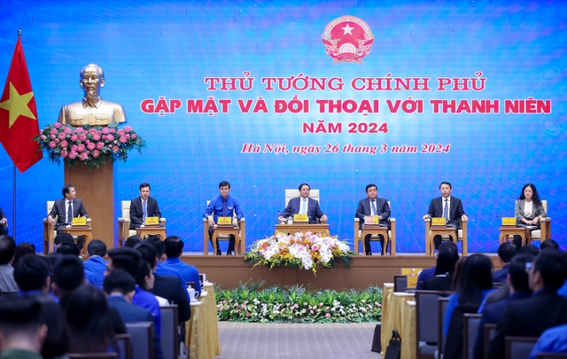 Thủ tướng Phạm Minh Chính: Thanh niên cần thực hiện "5 xung kích", "6 khát vọng" trong chuyển đổi số- Ảnh 1.