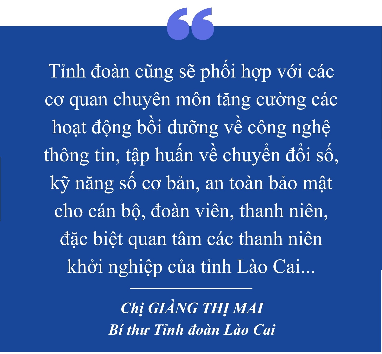 Lào Cai: Thanh niên tiên phong trong chuyển đổi số- Ảnh 5.