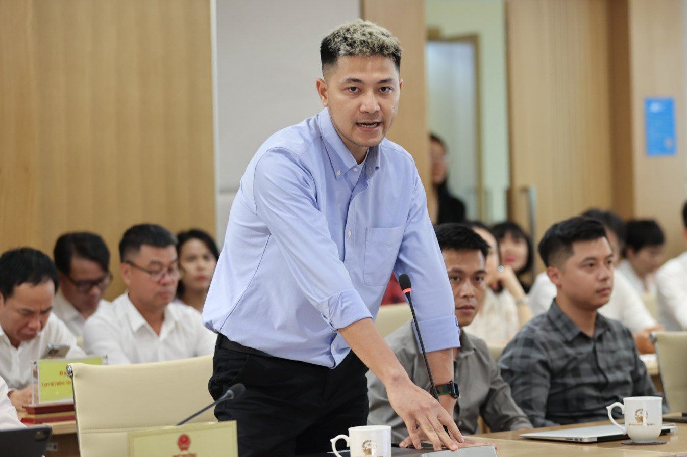 Gặp mặt phóng viên báo chí theo dõi ngành TT&TT- Ảnh 2. Gặp mặt phóng viên báo chí theo dõi ngành TT&TT- Ảnh 2.