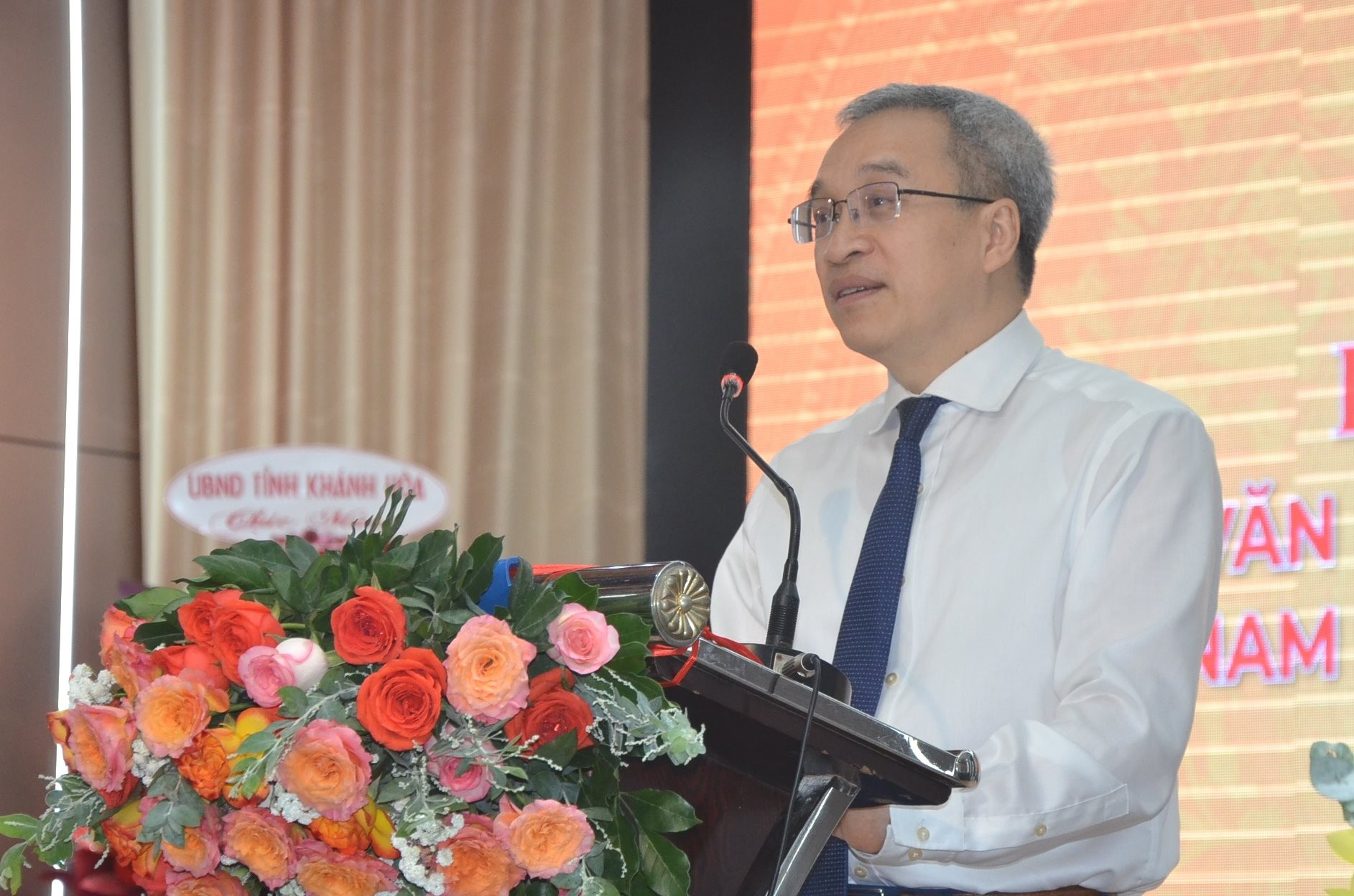 A equipe da Escola de Treinamento e Desenvolvimento de Gestão da Informação e Comunicação abriu um escritório de representação na cidade de Nha Trang - Foto 2. Trường Đào tạo, Bồi dưỡng cán bộ quản lý TT&TT khai trương Văn phòng đại diện tại TP. Nha Trang- Ảnh 2.