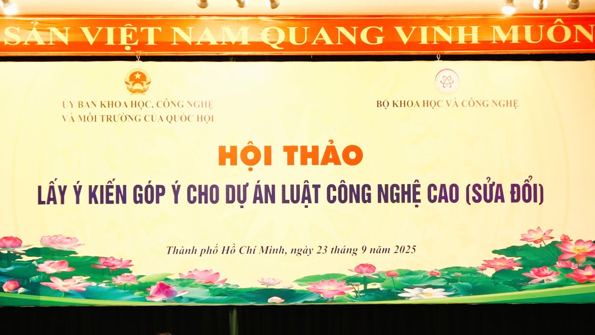 Những điểm mới nổi bật trong Dự thảo Luật Công nghệ cao (sửa đổi)- Ảnh 1.