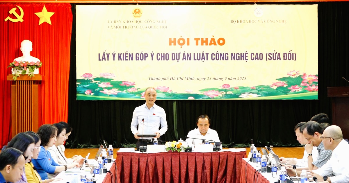 Những điểm mới nổi bật trong Dự thảo Luật Công nghệ cao (sửa đổi)- Ảnh 2.