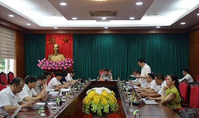 Hội nghị Thường trực Ban Chỉ đạo 1363 về phát triển khoa học, công nghệ, đổi mới sáng tạo và chuyển đổi số tỉnh Sơn La - Ảnh 1.