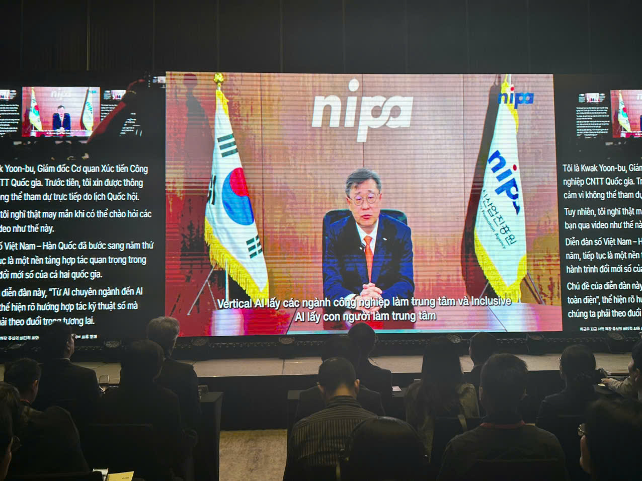 Von spezialisierter KI zu allumfassender KI: Vietnam und Korea gestalten gemeinsam die digitale Zukunft - Foto 2. Từ AI chuyên biệt đến AI bao trùm: Việt Nam - Hàn Quốc cùng kiến tạo tương lai số- Ảnh 2.