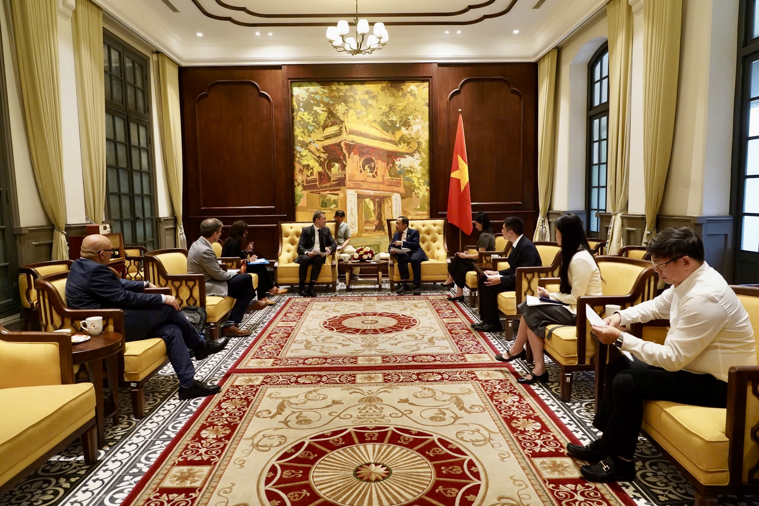 Việt Nam và UNICEF tăng cường hợp tác về chuyển đổi số và bảo vệ trẻ em trong môi trường mạng- Ảnh 1. Việt Nam và UNICEF tăng cường hợp tác về chuyển đổi số và bảo vệ trẻ em trong môi trường mạng- Ảnh 1.