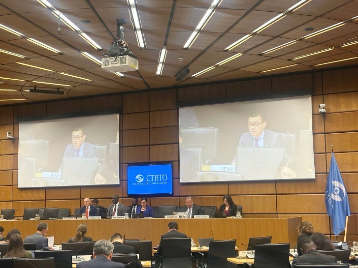 Phiên họp lần thứ 65 của Ủy ban trù bị Tổ chức Hiệp ước Cấm thử Hạt nhân Toàn diện- Ảnh 1. Phiên họp lần thứ 65 của Ủy ban trù bị Tổ chức Hiệp ước Cấm thử Hạt nhân Toàn diện- Ảnh 1.