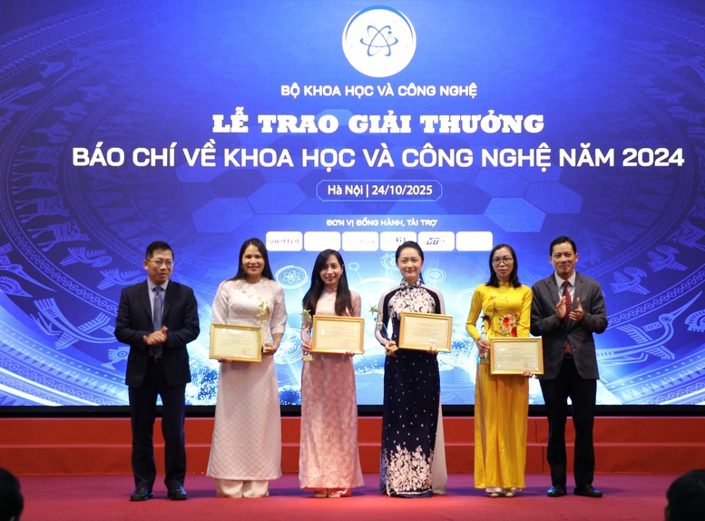 Vinh danh 24 tác phẩm xuất sắc tại Giải thưởng báo chí về KH&CN năm 2024- Ảnh 3.