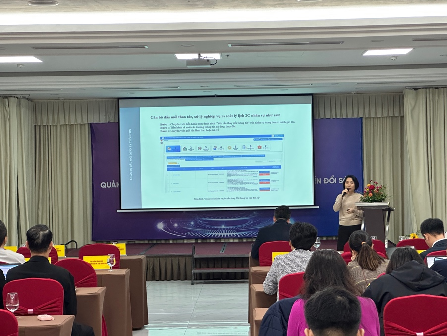 Nâng cao năng lực quản lý dữ liệu công chức, viên chức trong thời kỳ chuyển đổi số- Ảnh 4. Nâng cao năng lực quản lý dữ liệu công chức, viên chức trong thời kỳ chuyển đổi số- Ảnh 4.