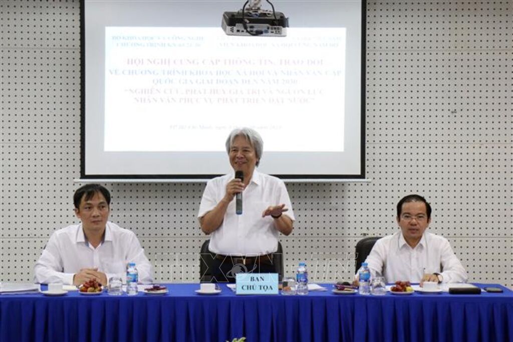 Просування національних цінностей та людських ресурсів для національного розвитку - Фото 1. Phát huy giá trị quốc gia và nguồn lực nhân văn phát triển đất nước- Ảnh 1.