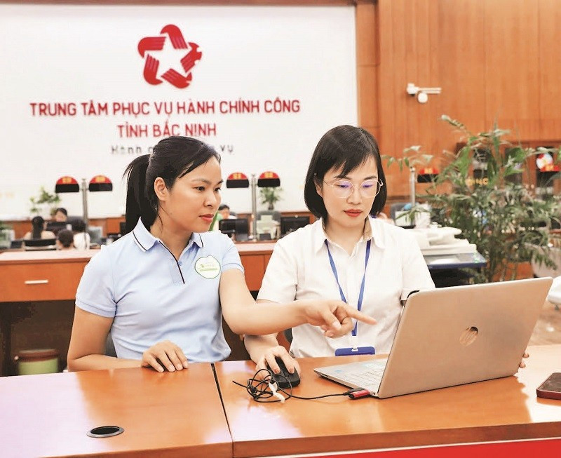 Bắc Ninh vươn lên dẫn đầu trong cải cách hành chính - Ảnh 1.