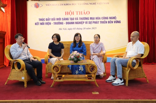 Mempromosikan inovasi dan komersialisasi teknologi: Menghubungkan lembaga - sekolah - bisnis untuk pembangunan berkelanjutan - Foto 3. Thúc đẩy đổi mới sáng tạo và thương mại hóa công nghệ: Kết nối viện - trường - doanh nghiệp vì sự phát triển bền vững- Ảnh 3.