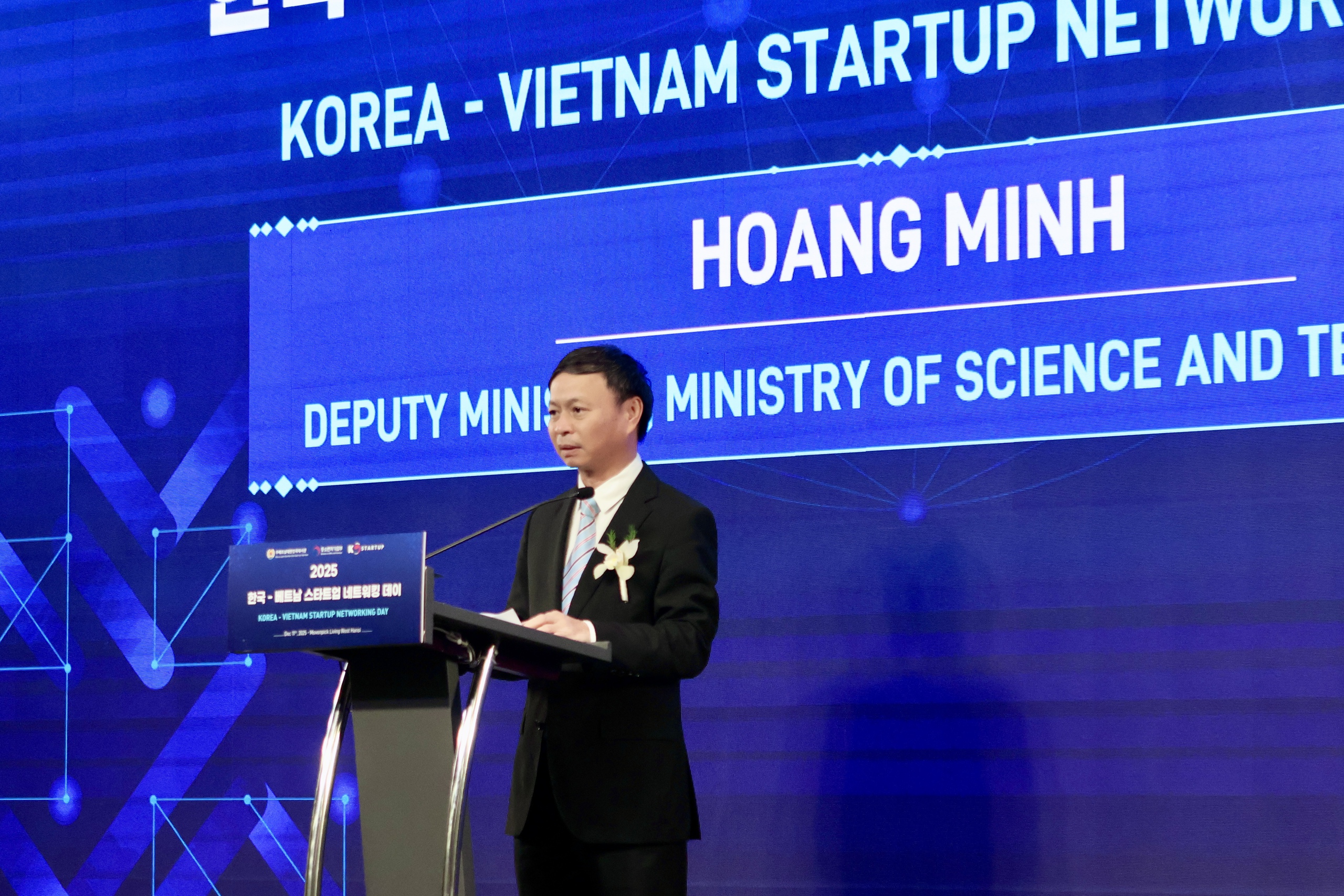 ভিয়েতনাম-কোরিয়া স্টার্টআপ নেটওয়ার্কিং দিবস ২০২৫: দ্বিপাক্ষিক উদ্ভাবনী সহযোগিতার প্রচার - ছবি ২। Ngày hội Kết nối Khởi nghiệp Việt Nam - Hàn Quốc 2025: Thúc đẩy hợp tác đổi mới sáng tạo song phương- Ảnh 2.