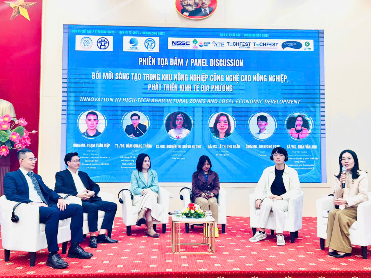 ការភ្ជាប់តំបន់អនុវត្តកសិកម្មបច្ចេកវិទ្យាខ្ពស់លើកកម្ពស់សហគ្រិនភាពប្រកបដោយភាពច្នៃប្រឌិត និងការអភិវឌ្ឍប្រកបដោយចីរភាព - រូបថតទី 3។ Kết nối các khu ứng dụng công nghệ cao nông nghiệp thúc đẩy khởi nghiệp sáng tạo và phát triển bền vững- Ảnh 3.