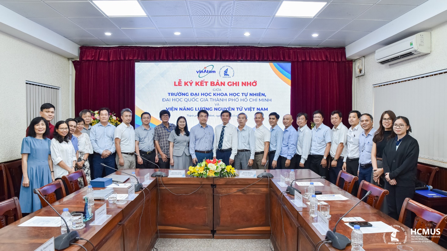 Trường Đại học Khoa học tự nhiên, ĐHQG-HCM ký kết hợp tác với Viện Năng lượng nguyên tử Việt Nam - Ảnh 6.