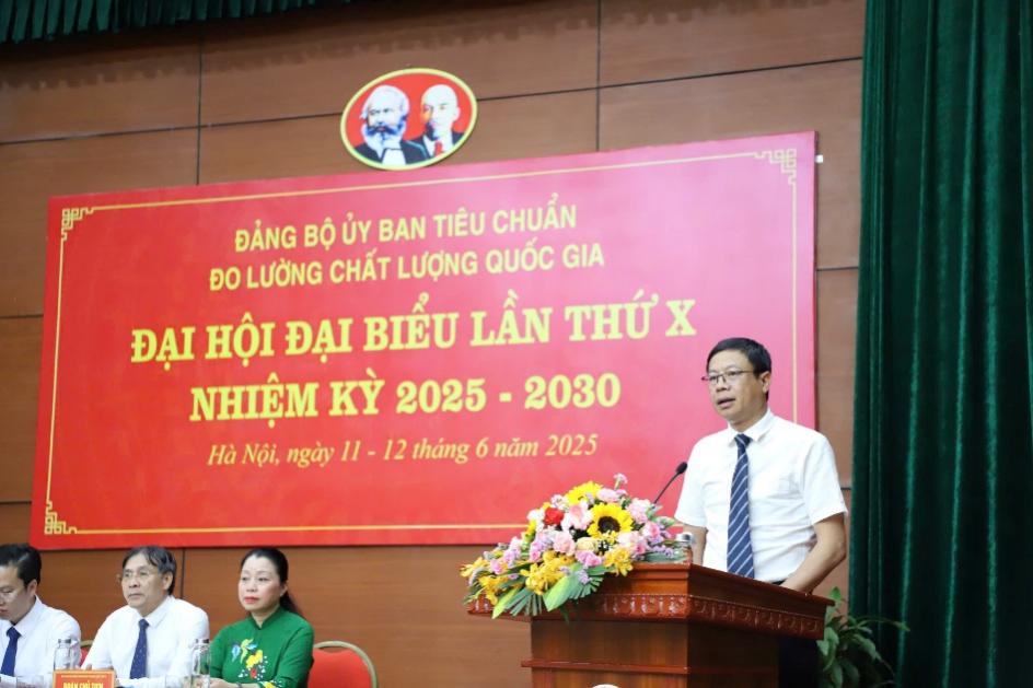 Đại hội Đảng bộ Uỷ ban Tiêu chuẩn Đo lường Chất lượng Quốc gia lần thứ X: Hướng tới mục tiêu bền vững và đổi mới - Ảnh 1.