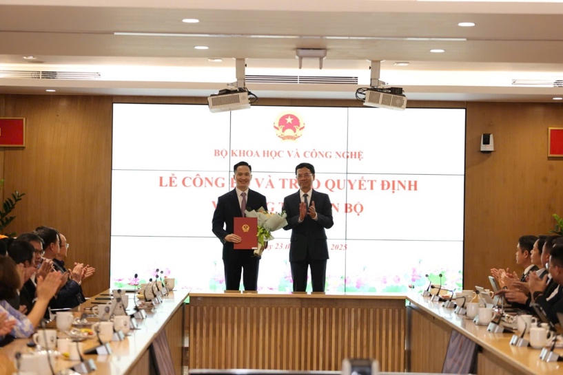Bộ Khoa học và Công nghệ bổ nhiệm lãnh đạo mới cho bốn đơn vị chủ chốt - Ảnh 2.