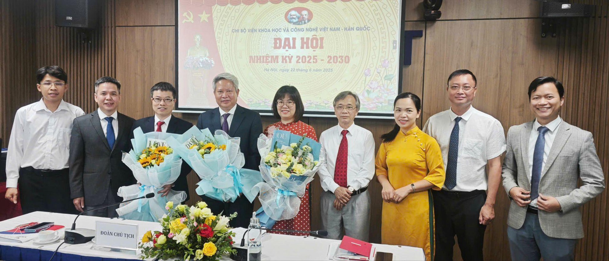 Viện Khoa học và Công nghệ Việt Nam - Hàn Quốc tổ chức thành công Đại hội Chi bộ nhiệm kỳ 2025 - 2030 - Ảnh 6.