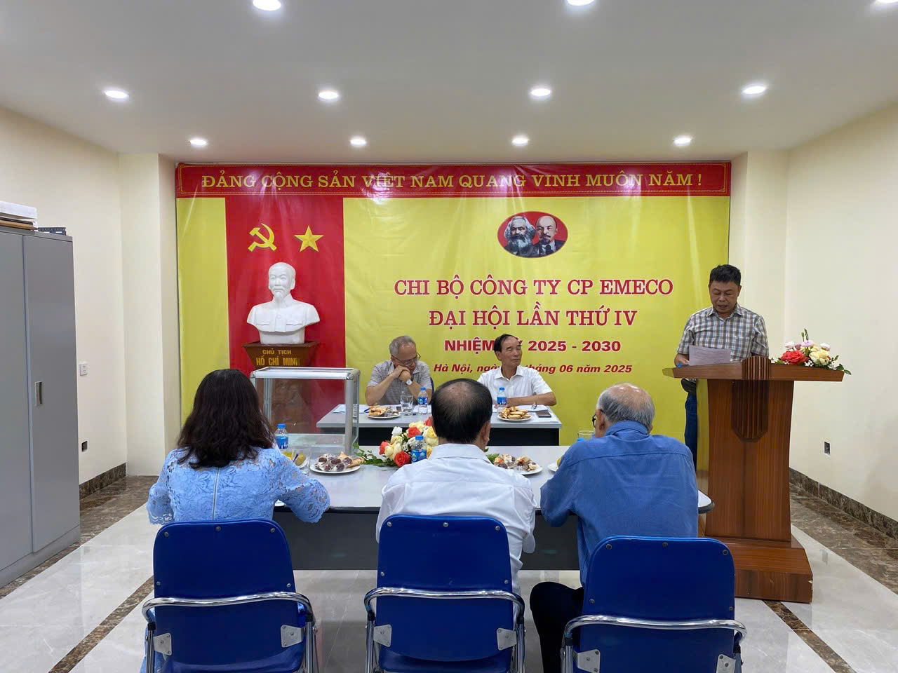 Chi bộ Công ty EMECO: Kiến tạo đội ngũ vững mạnh, hướng đến mục tiêu trở thành tổng thầu cơ điện hàng đầu - Ảnh 1.