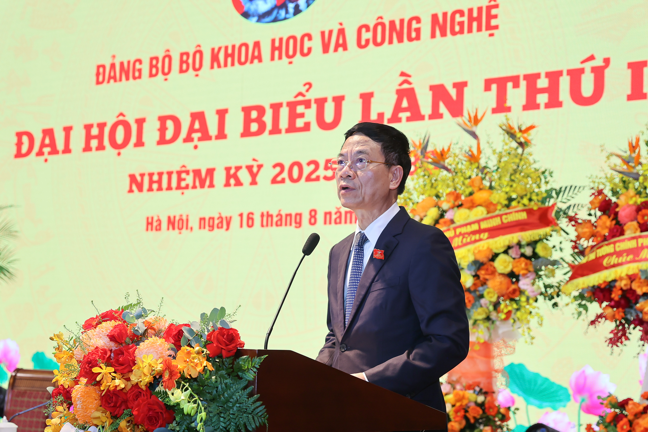 Đại hội Đại biểu Đảng bộ Bộ Khoa học và Công nghệ lần thứ I, nhiệm kỳ 2025 - 2030 thành công tốt đẹp- Ảnh 4.