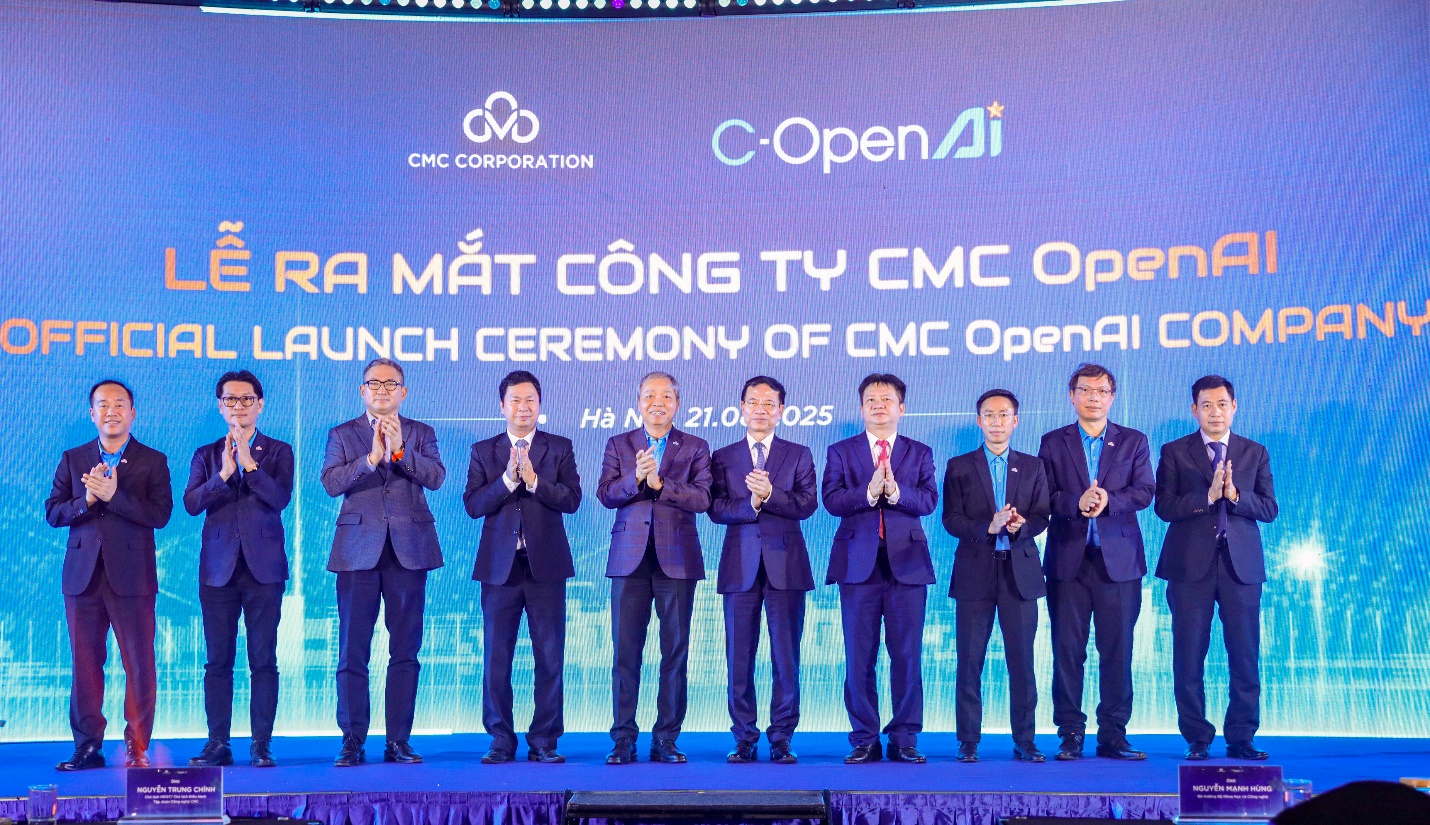Offisiell lansering av CMC OpenAI Company – Bilde 1. Chính thức ra mắt Công ty CMC OpenAI- Ảnh 1.