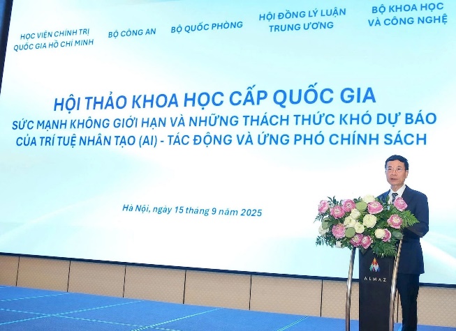 AI phải trở thành hạ tầng trí tuệ quốc gia để Việt Nam bứt phá và phát triển bền vững - Ảnh 1.