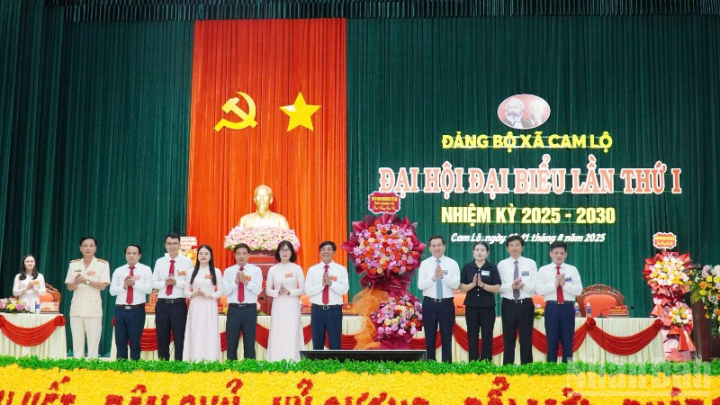 Quảng Trị: Xây dựng xã Cam Lộ đạt chuẩn nông thôn mới kiểu mẫu - Ảnh 1.