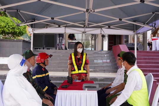 Diễn tập Chuyên đề “Ứng phó sự cố bức xạ, hạt nhân thành phố Huế năm 2025” - Ảnh 6.