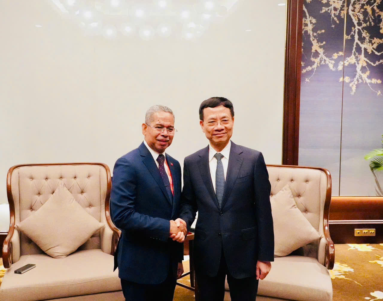 Việt Nam sẵn s&agrave;ng chia sẻ kinh nghiệm viễn th&ocirc;ng, chuyển đổi số, AI với Timor-Leste- Ảnh 1.