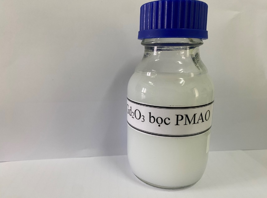 Nghi&ecirc;n cứu chế tạo một số hệ chất lỏng nano chất lượng cao d&ugrave;ng l&agrave;m chất tăng tương phản ảnh cho c&aacute;c kỹ thuật chẩn đo&aacute;n MRI v&agrave; CT trong y học - Ảnh 5.