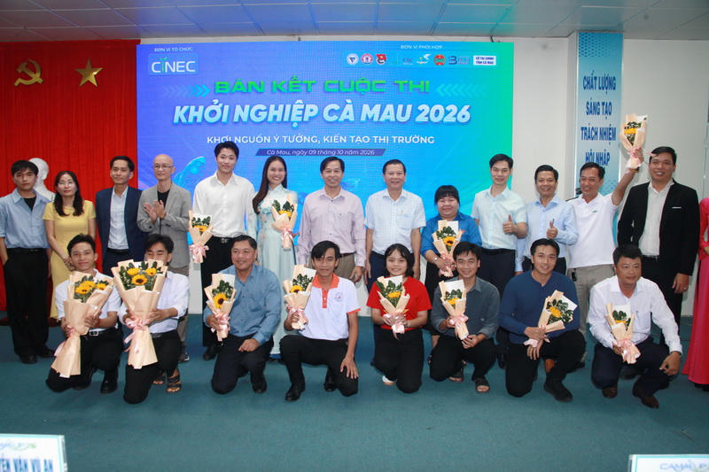 20 &yacute; tưởng khởi nghiệp tranh t&agrave;i, 12 dự &aacute;n v&agrave;o chung kết tại C&agrave; Mau- Ảnh 1.