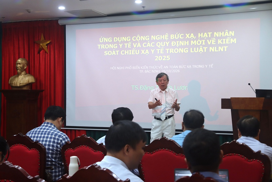 Th&uacute;c đẩy ứng dụng hiệu quả, an to&agrave;n năng lượng nguy&ecirc;n tử trong y tế- Ảnh 3.