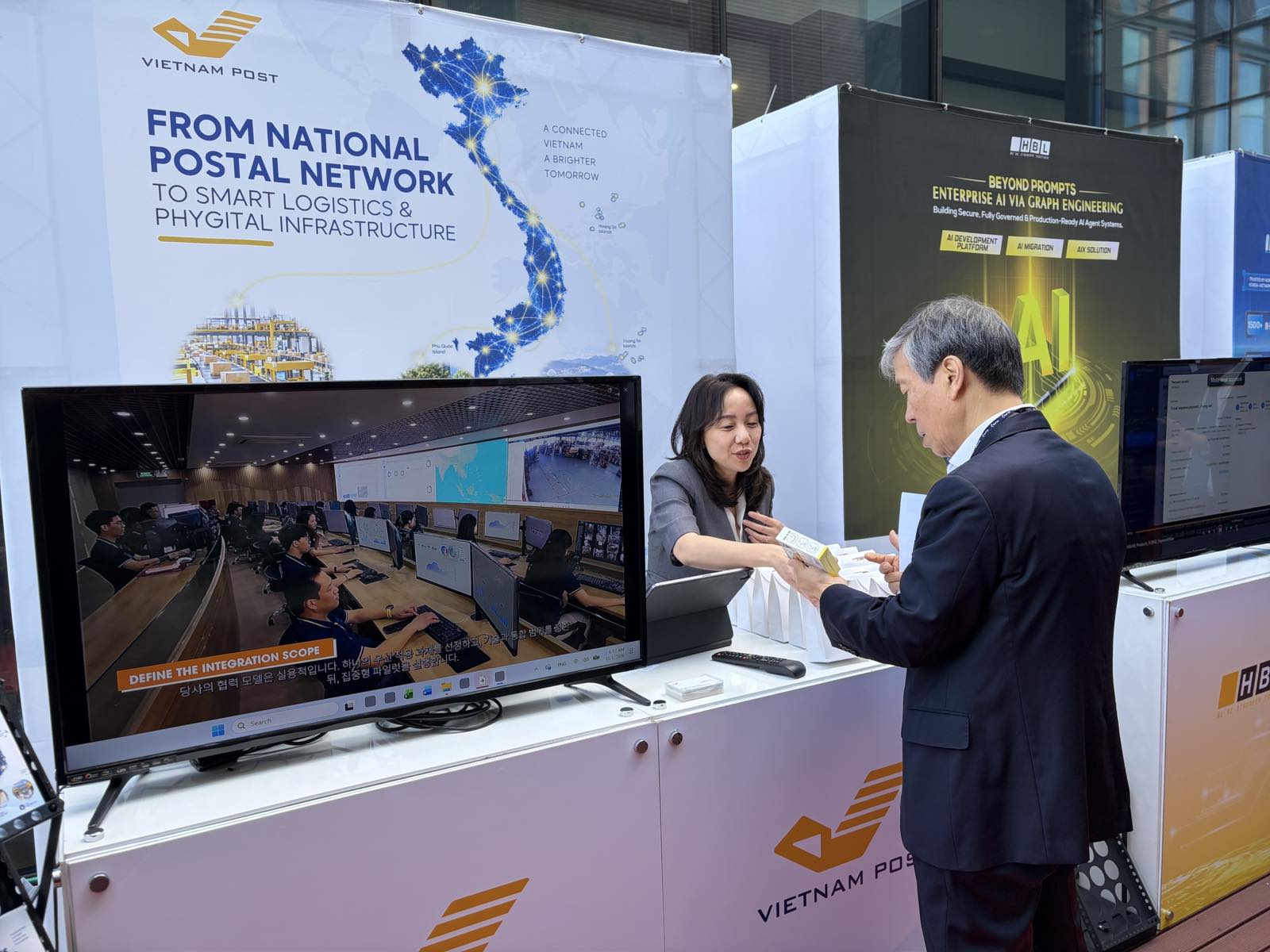 Vietnam Post th&uacute;c đẩy hợp t&aacute;c c&ocirc;ng nghệ, hướng tới mạng lưới bưu ch&iacute;nh - logistics th&ocirc;ng minh- Ảnh 2.