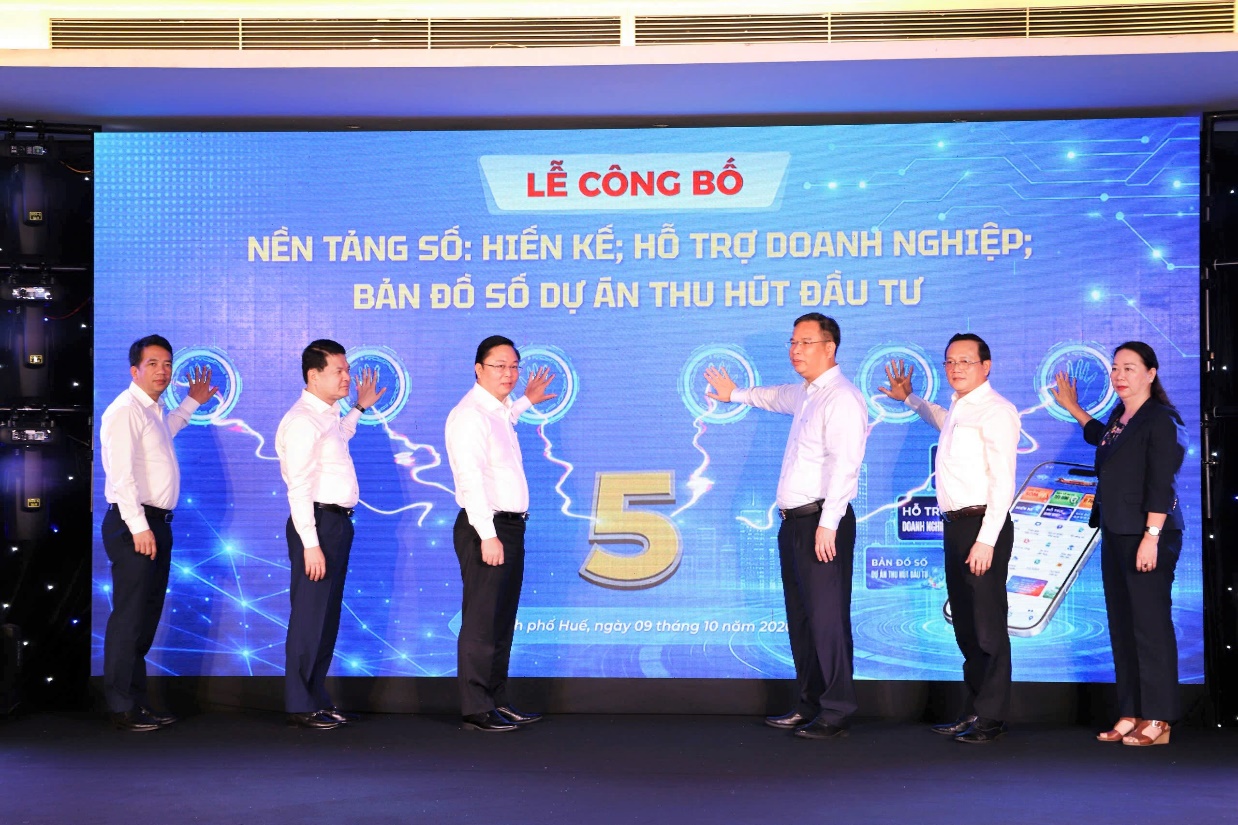 Huế ra mắt ba nền tảng số hỗ trợ người dân, doanh nghiệp và thu hút đầu tư- Ảnh 4.