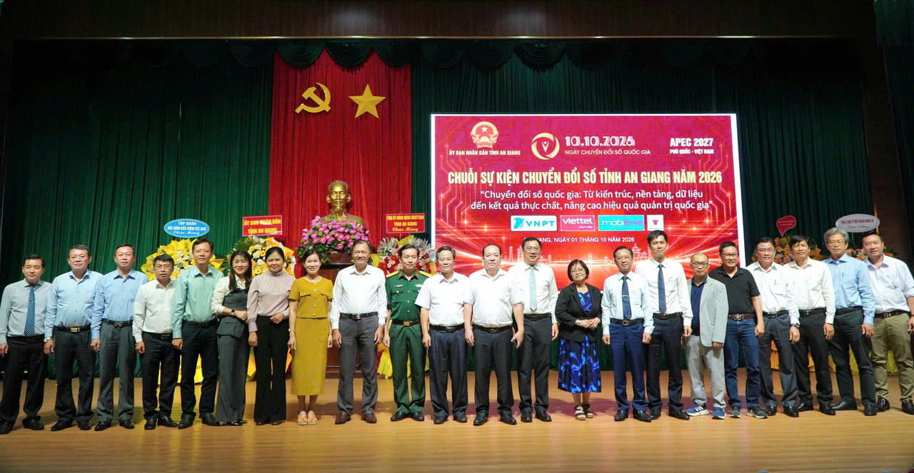 An Giang th&uacute;c đẩy chuyển đổi số, tạo gi&aacute; trị thực chất cho người d&acirc;n v&agrave; doanh nghiệp- Ảnh 3.