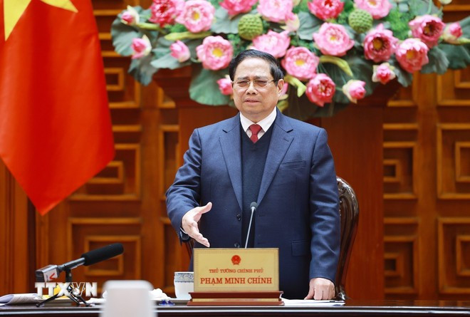 Thủ tướng chủ tr&igrave; Phi&ecirc;n họp lần thứ năm Ban Chỉ đạo x&acirc;y dựng nh&agrave; m&aacute;y điện hạt nh&acirc;n- Ảnh 1.