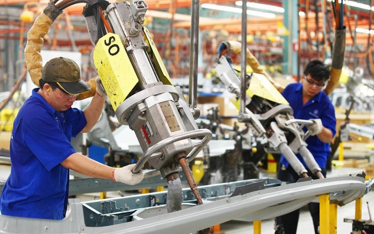 Dây chuyền sản xuất ứng dụng công nghệ tự động hóa tại doanh nghiệp khoa học và công nghệ. Dây chuyền sản xuất ứng dụng công nghệ tự động hóa tại doanh nghiệp khoa học và công nghệ.