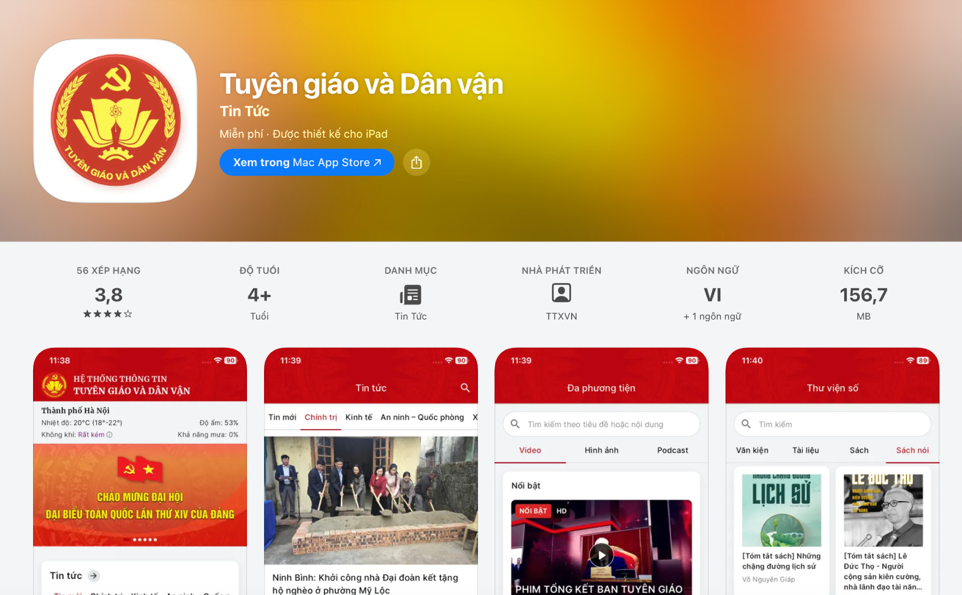 Ph&aacute;t triển ứng dụng di động phục vụ c&ocirc;ng t&aacute;c tuy&ecirc;n gi&aacute;o v&agrave; d&acirc;n vận của Đảng- Ảnh 1.