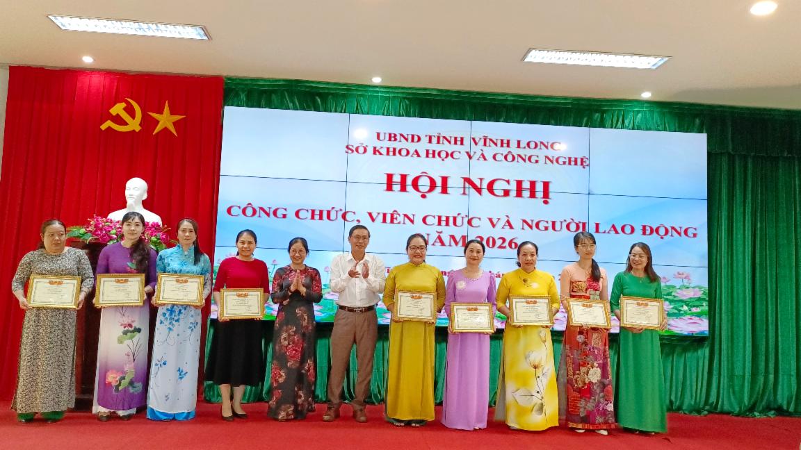 Sở KH&CN tỉnh Vĩnh Long: Ph&aacute;t huy d&acirc;n chủ, đo&agrave;n kết thực hiện thắng lợi nhiệm vụ năm 2026- Ảnh 7.