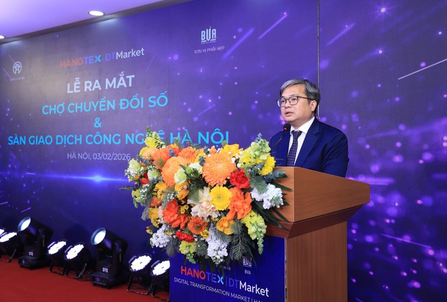 H&agrave; Nội ra mắt S&agrave;n Giao dịch c&ocirc;ng nghệ v&agrave; Chợ Chuyển đổi số- Ảnh 3.
