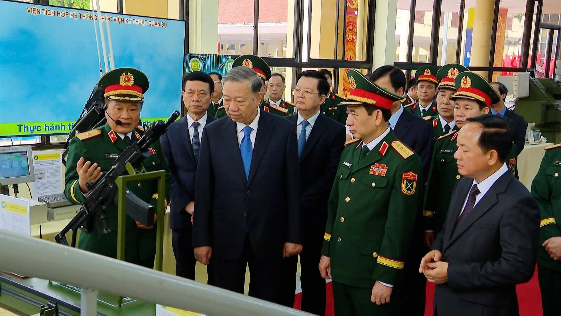 X&acirc;y dựng Học viện Kỹ thuật Qu&acirc;n sự trở th&agrave;nh Trung t&acirc;m nghi&ecirc;n cứu khoa học c&ocirc;ng nghệ v&agrave; đổi mới s&aacute;ng tạo trọng điểm quốc gia - Ảnh 5.