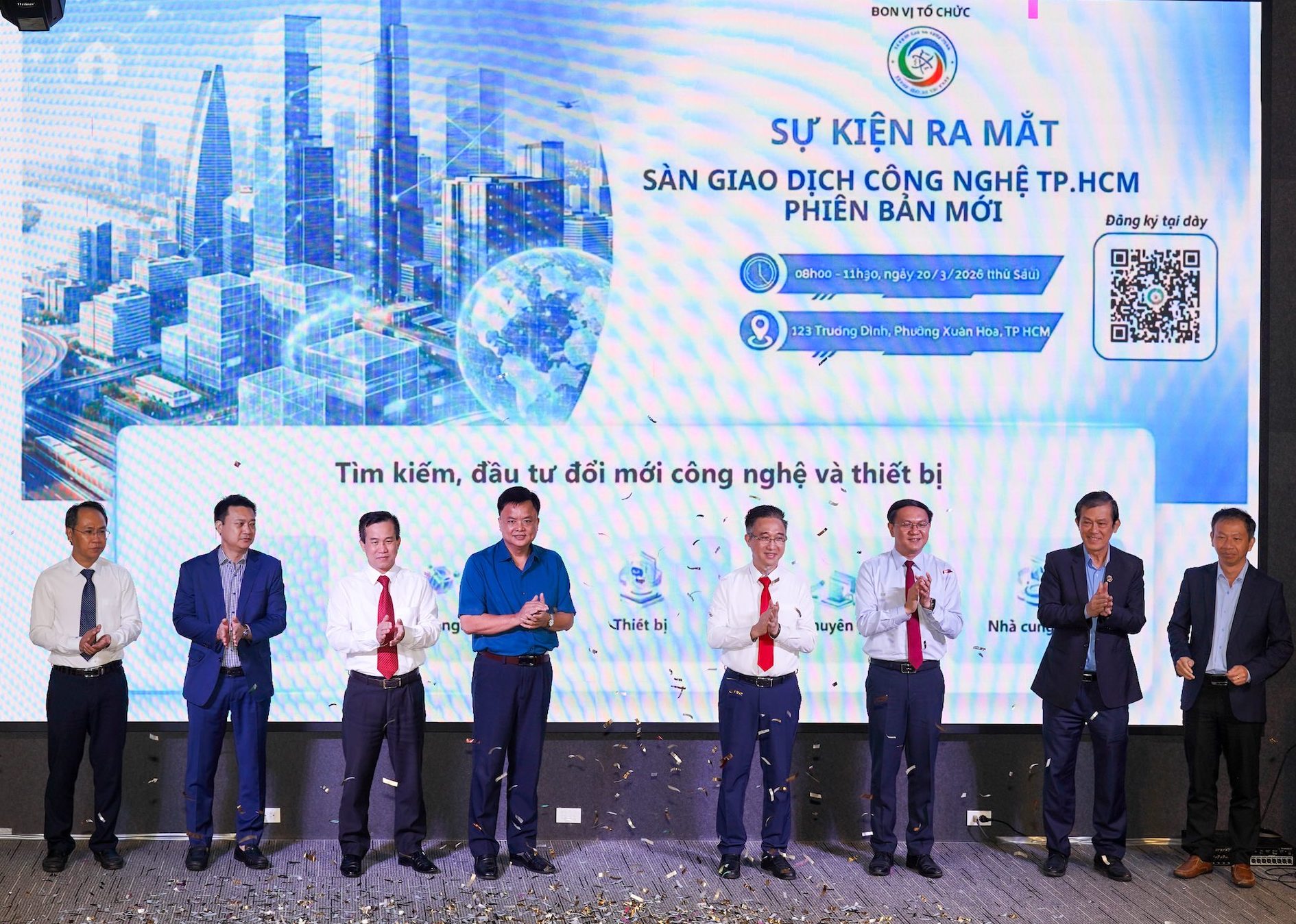 Th&agrave;nh phố Hồ Ch&iacute; Minh ra mắt S&agrave;n giao dịch c&ocirc;ng nghệ phi&ecirc;n bản mới- Ảnh 1.