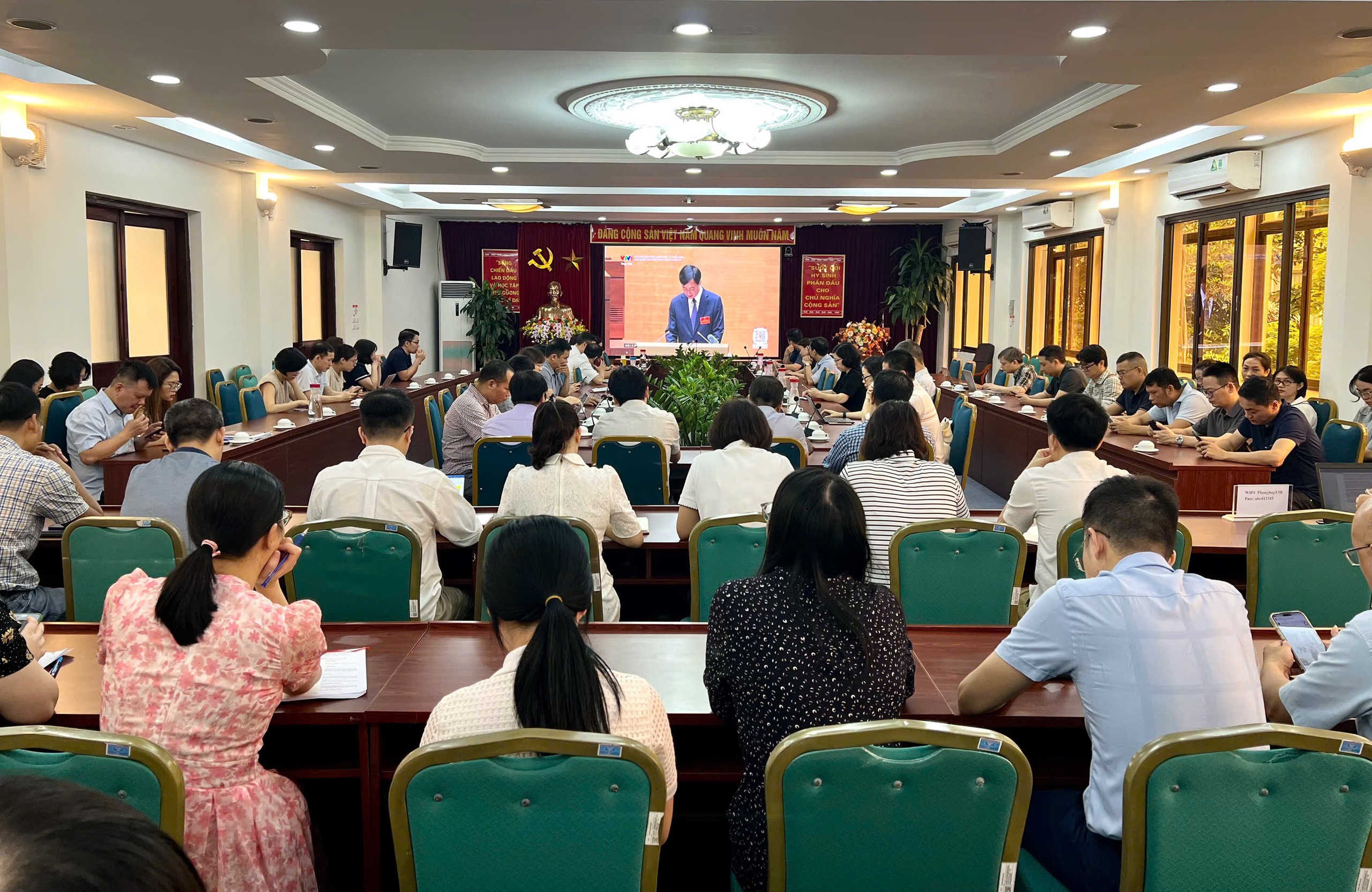 Trực tuyến kết nối trực tiếp: Bộ Khoa học và Công nghệ học tập Nghị quyết Trung ương 2 khóa XIV trên toàn hệ thống - Ảnh 3.