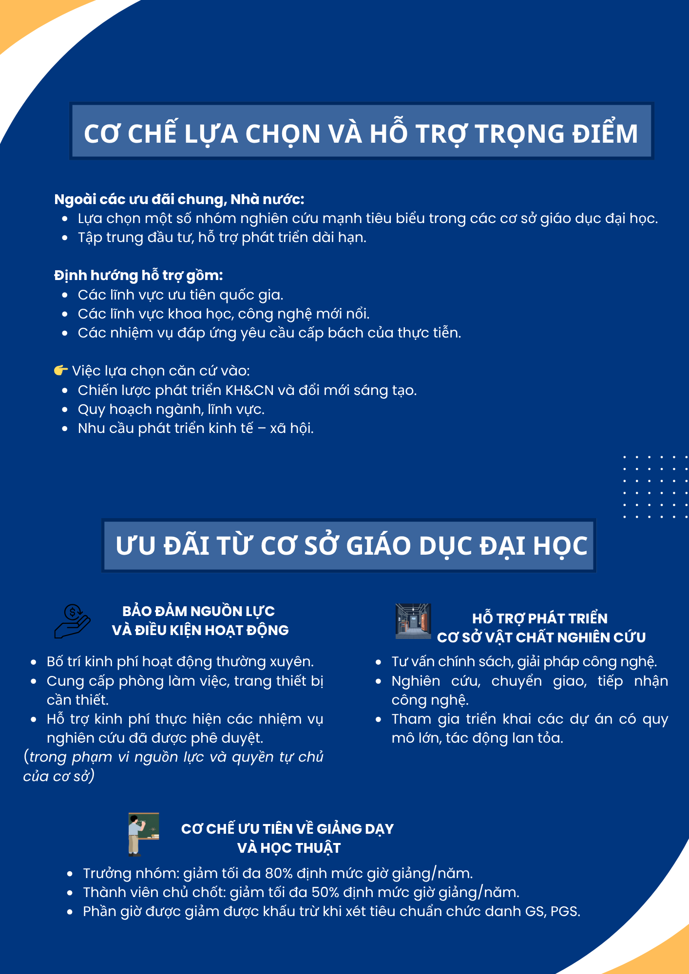 Ch&iacute;nh s&aacute;ch ưu đ&atilde;i d&agrave;nh cho nh&oacute;m nghi&ecirc;n cứu mạnh- Ảnh 2.