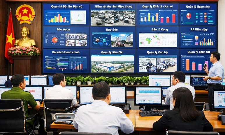 Bắc Ninh tăng cường năng lực chỉ đạo, điều h&agrave;nh tr&ecirc;n m&ocirc;i trường số- Ảnh 1.